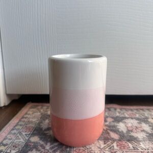 Pink Ombre Toothbrush Holder